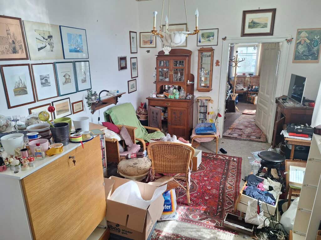 Wohnung aus Verlassenschaft in Wien vor Ankauf und Entrümpelung